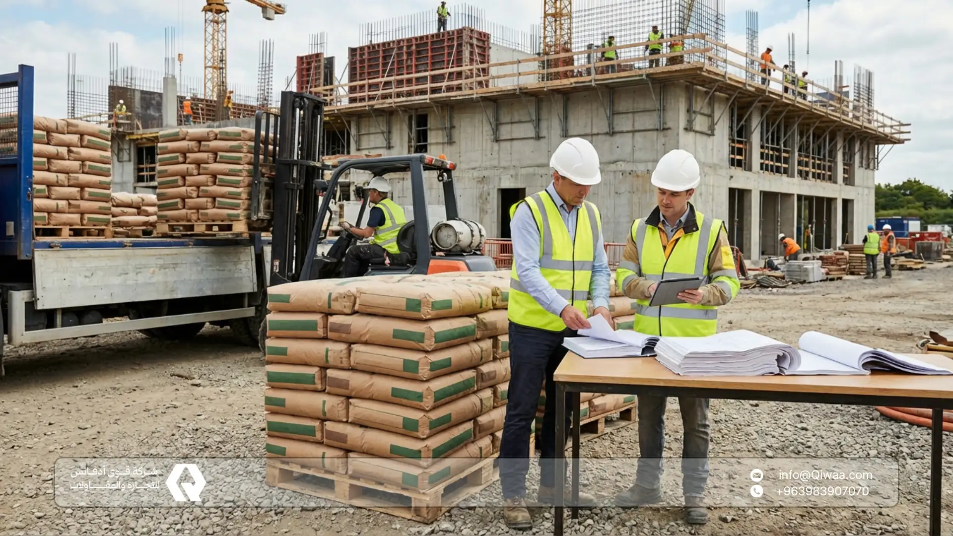 توريد الإسمنت بالجملة في سوريا 2026 دليل شامل للمطورين