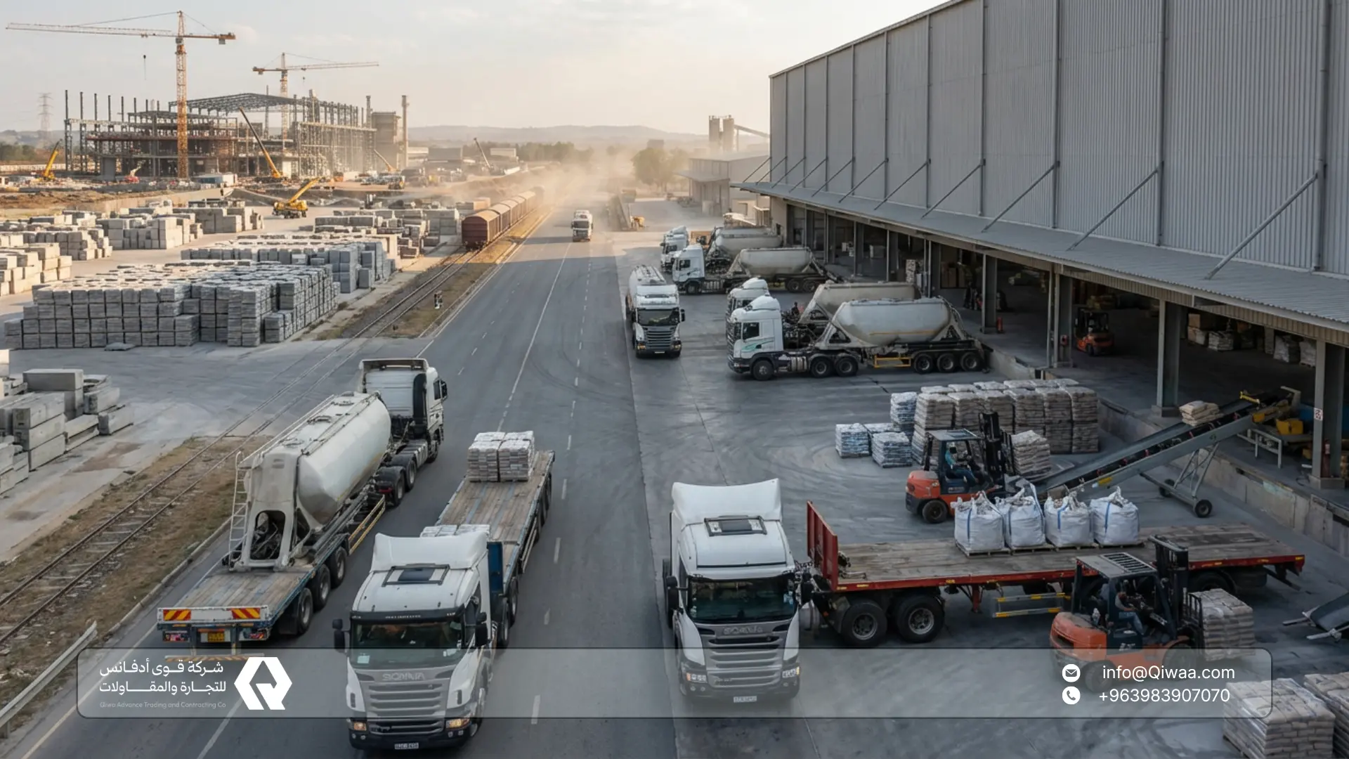 شركات توريد اسمنت بالجملة كيف تختار أفضل مورد اسمنت في سوريا؟