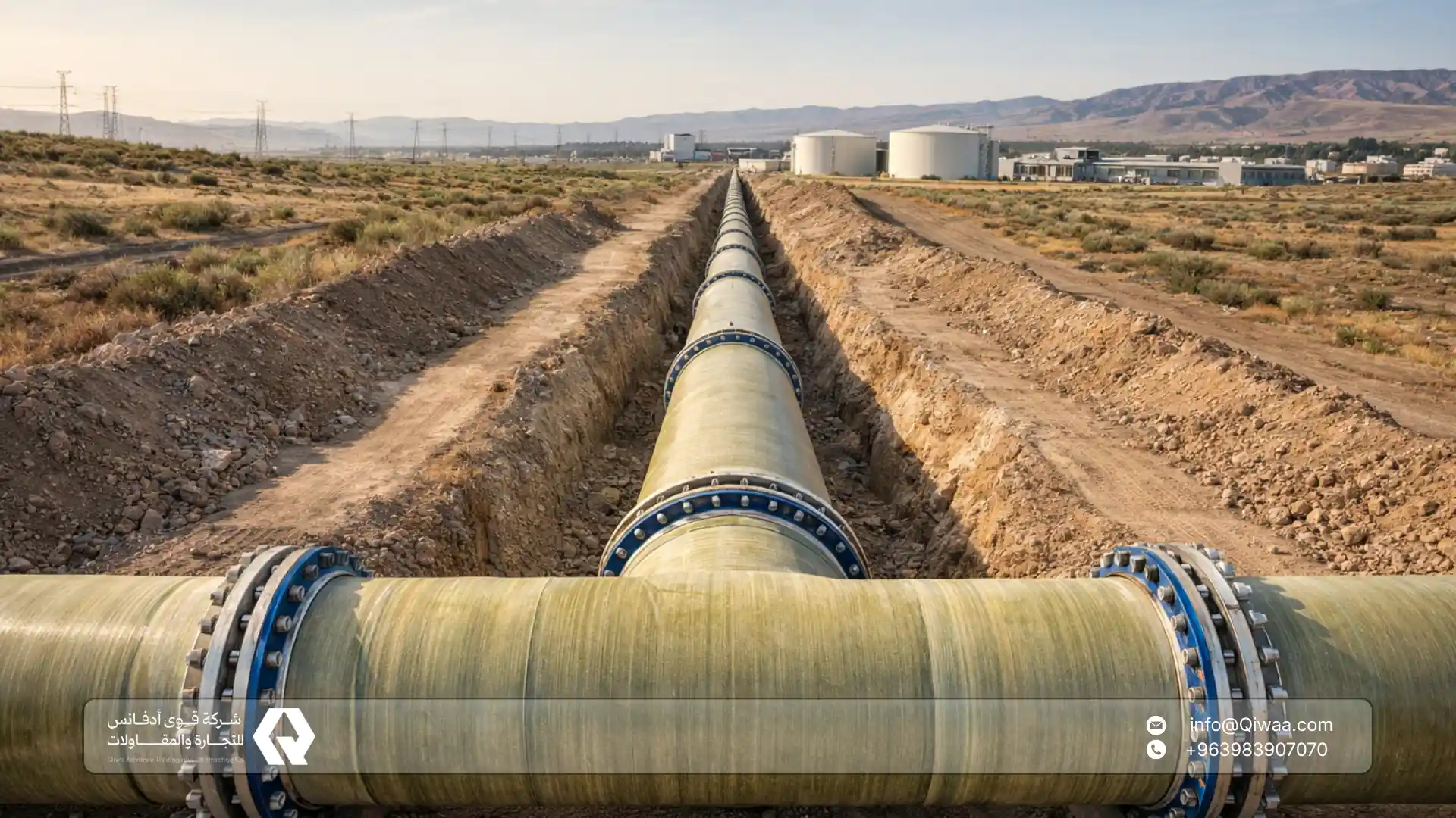 ما الذي يميز أنابيب الفايبر جلاس عن غيرها في مشاريع المياه في سوريا؟