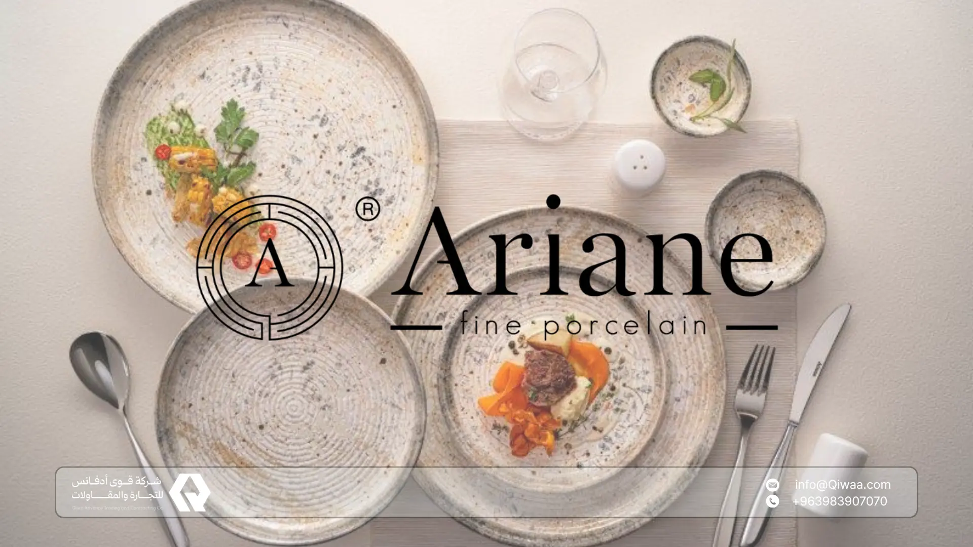 قوى أدفانس وكيل Ariane Fine Porcelain في سوريا: منتجات بورسلين فاخرة 3 ما الذي يميز علامة Ariane Fine Porcelain عن غيرها؟