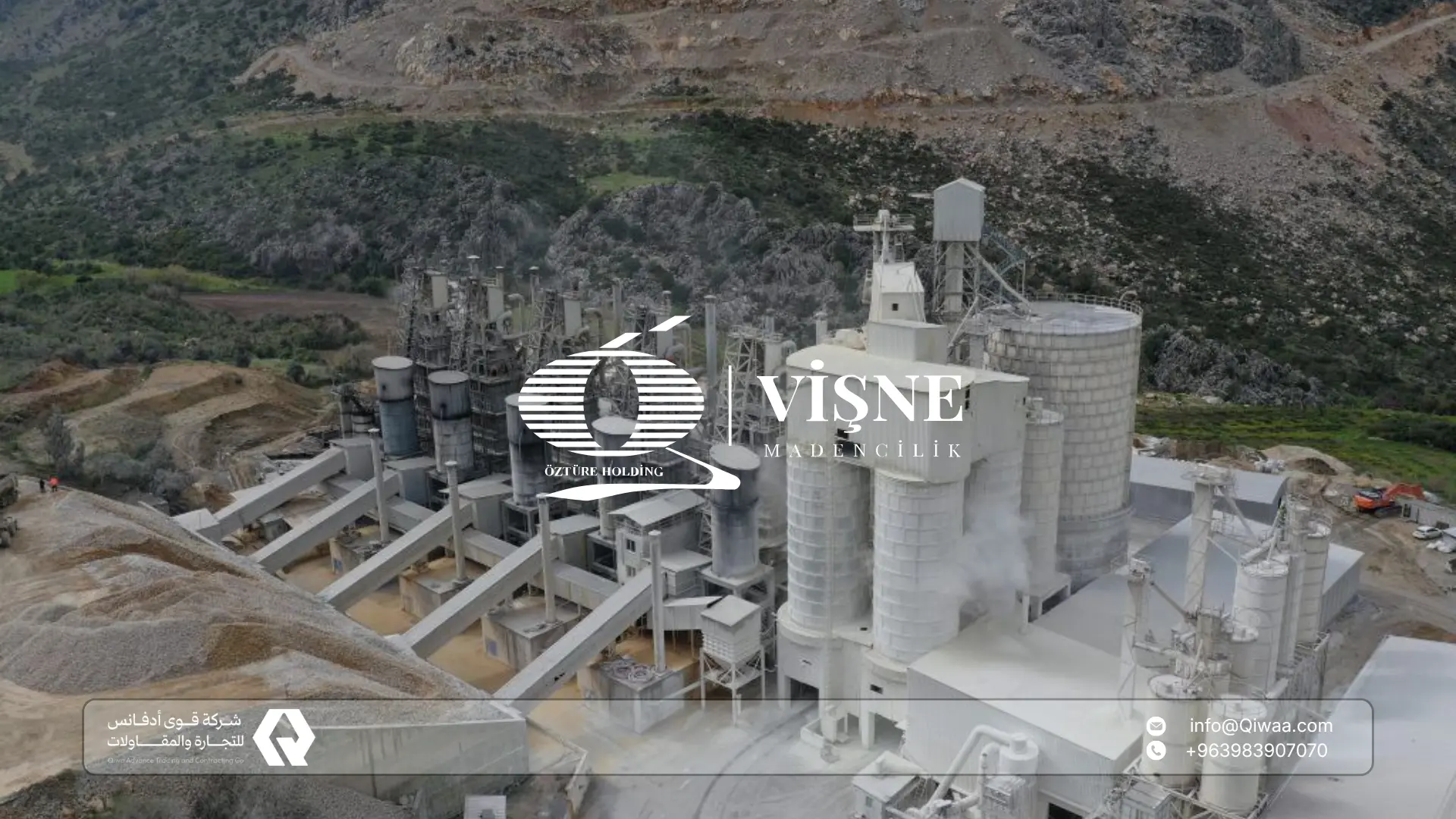 منتجات وخدمات شركة Vişne Madencilik