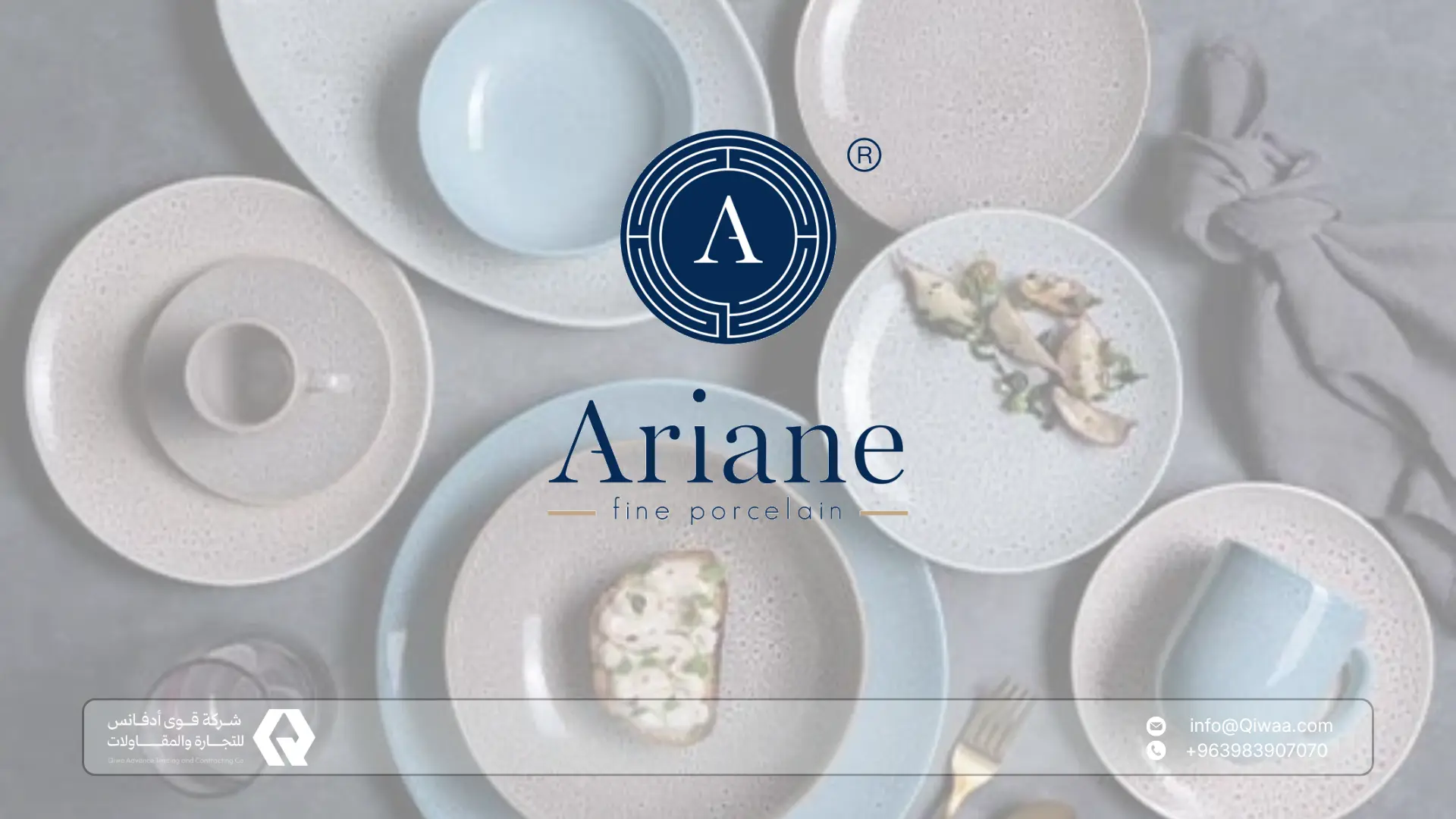 Qiwaa Advance and Ariane in Syria: Professional Porcelain Partnership