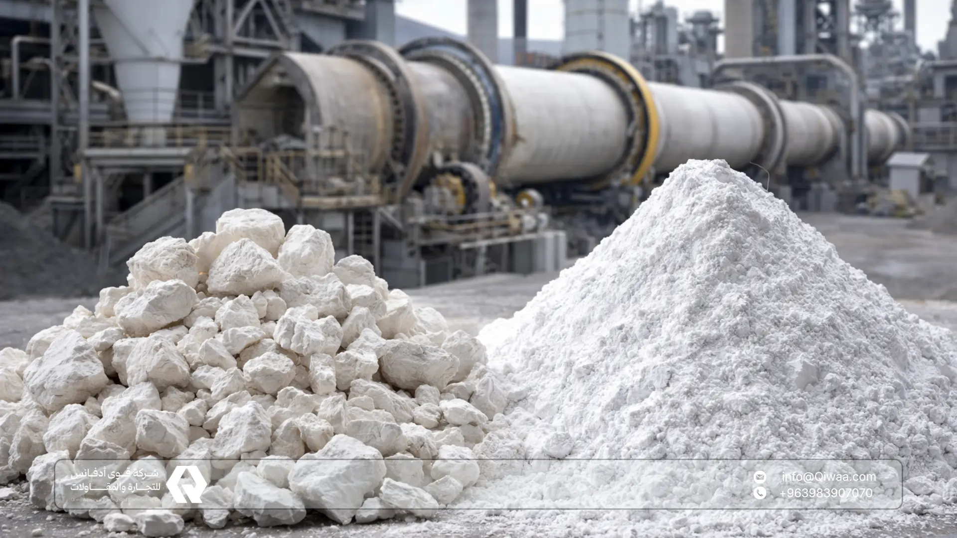 الكلس الحي والمطفأ في سوريا: الاستخدامات الصناعية والإنشائية 1 الكلس الحي والمطفأ في سوريا الاستخدامات الصناعية والإنشائية