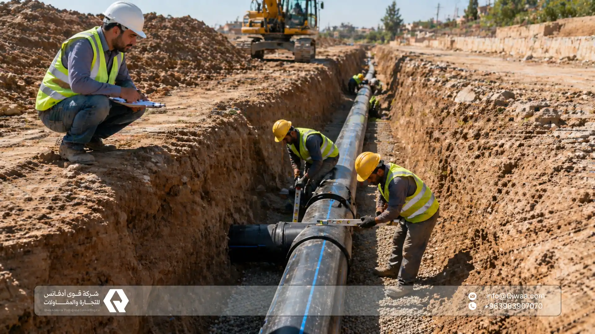 لماذا تُعد أنابيب البولي إيثيلين HDPE خيارًا عمليًا في التنفيذ؟