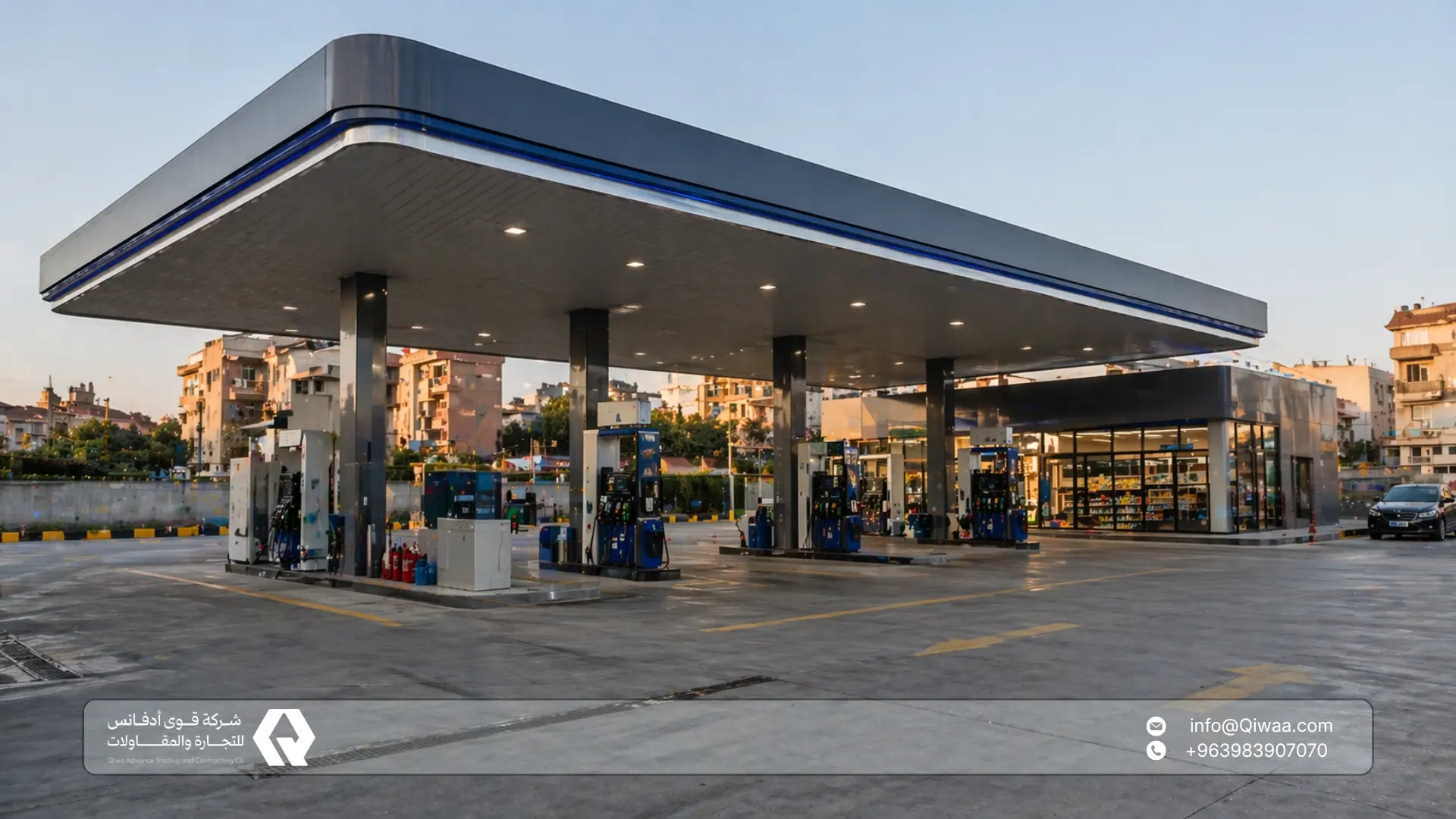 Building Modern Fuel Stations in Syria
