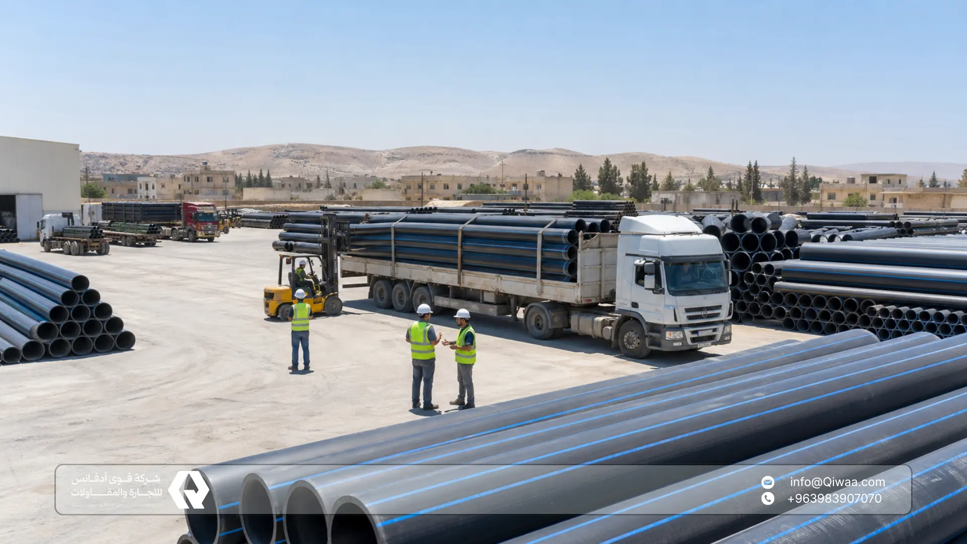 HDPE Pipe Supply in Syria for Water Networks