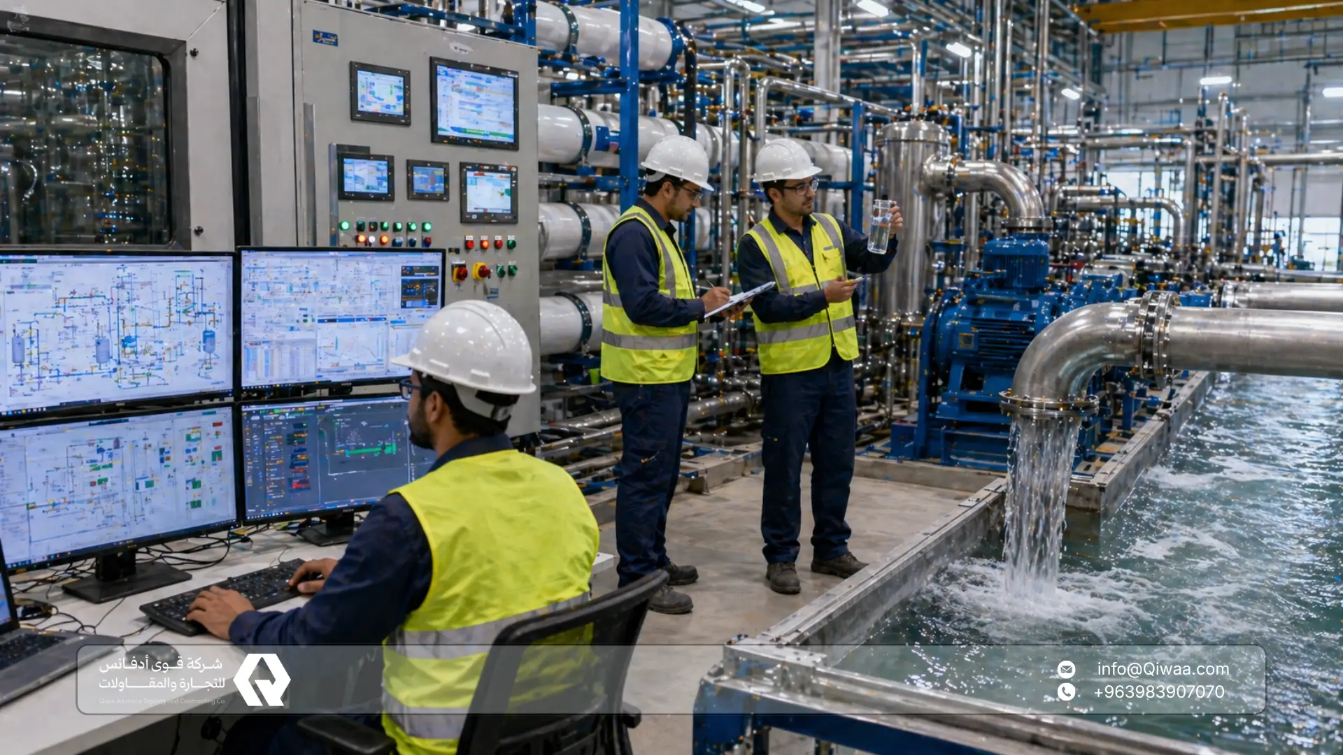 How Qiwa Advance Manages Water Projects