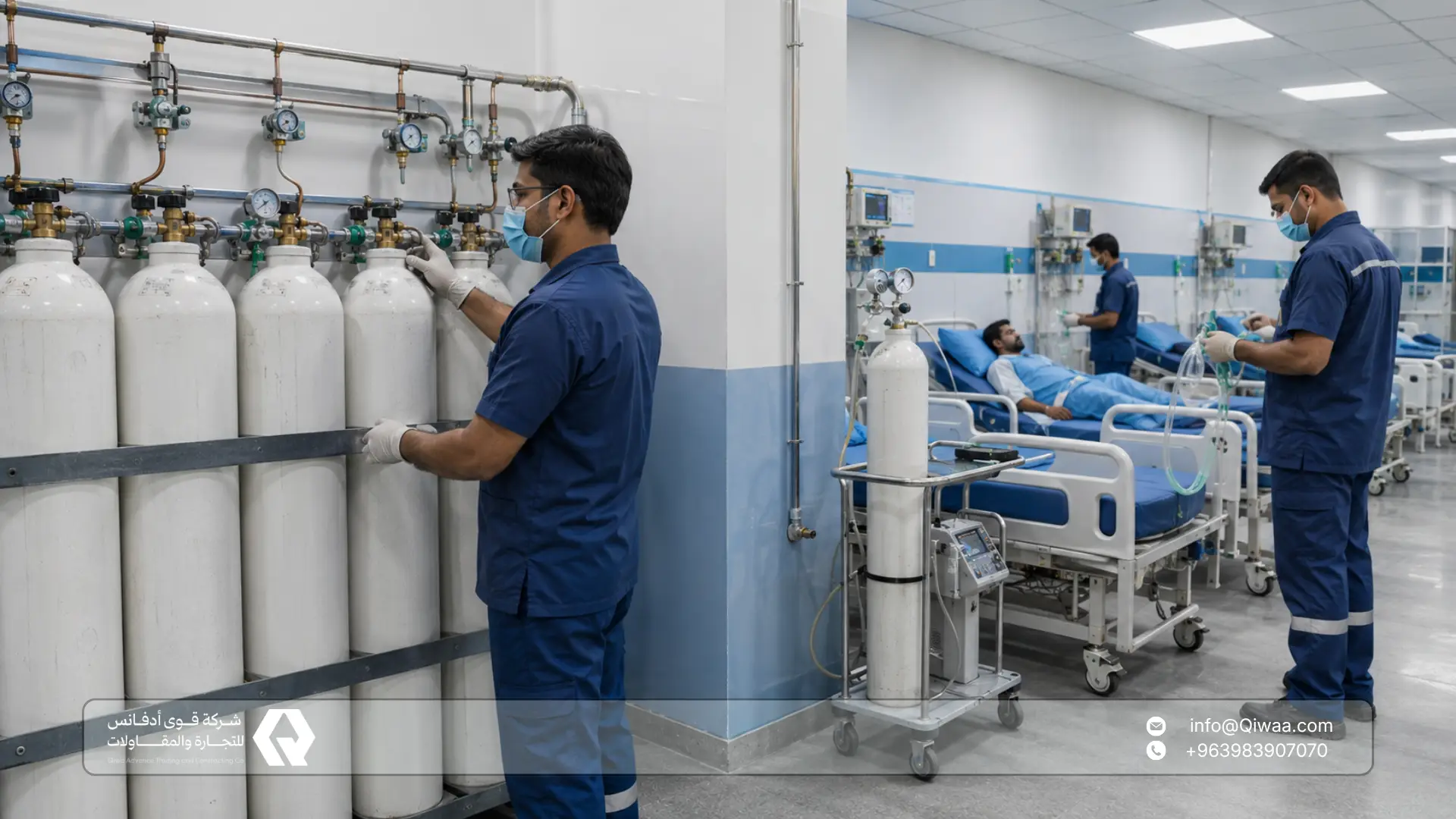 Industrial and Medical Gases in Syria: Safe Supply for Steel Plants and Hospitals 3 Wosta Gases Saudi Expertise in Industrial and Medical Gases