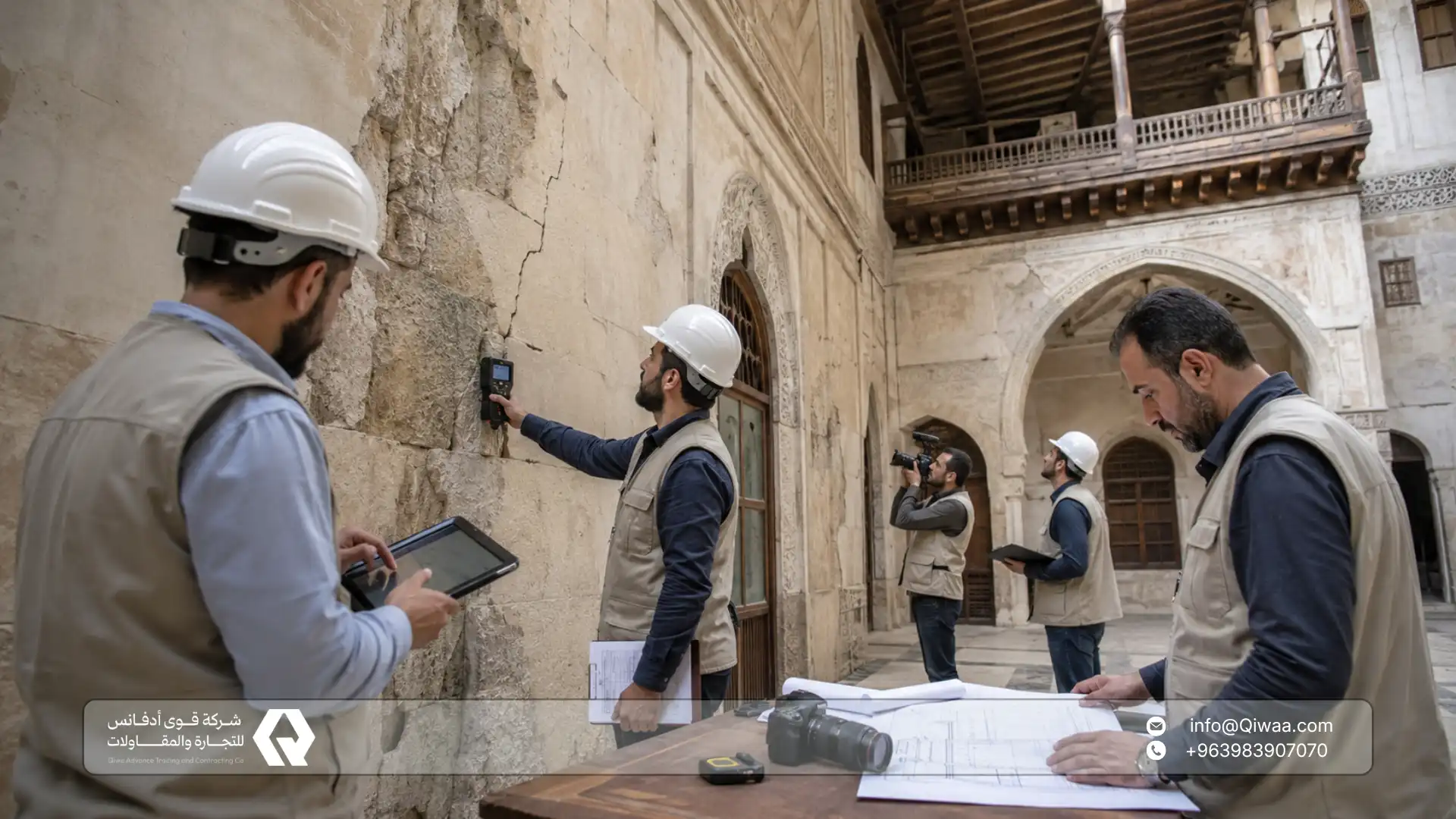 الفرق بين الحفظ والترميم والتأهيل وإعادة البناء