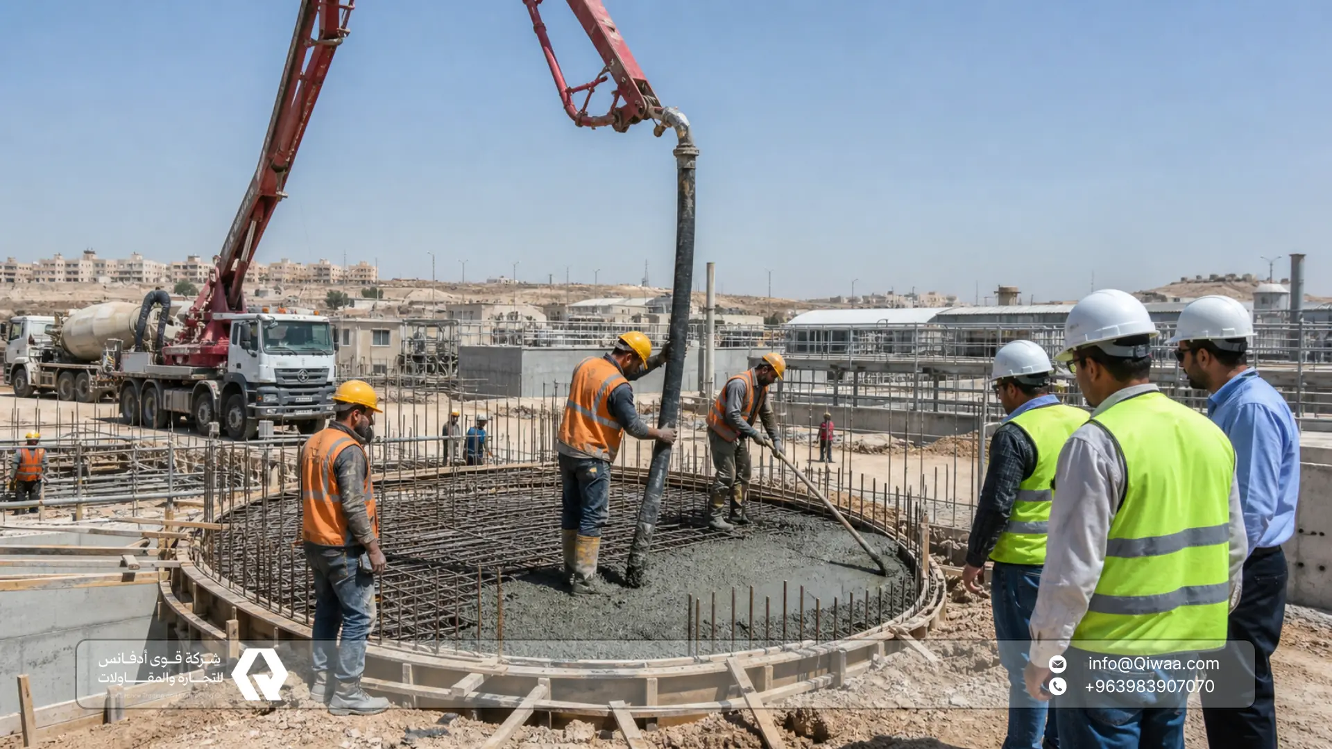 لماذا تُستخدم الميكروسيليكا والرماد المتطاير في الخرسانة عالية الأداء؟