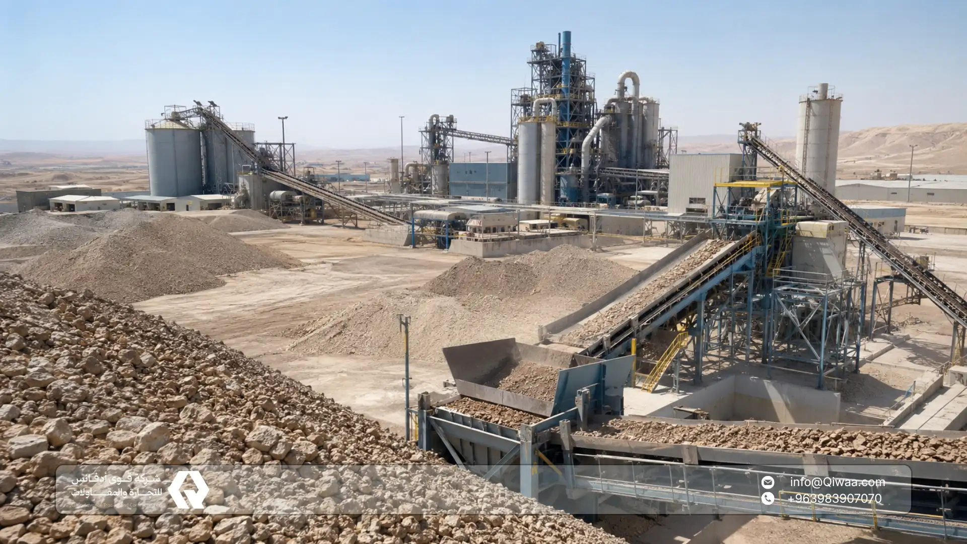 Preparing Phosphate Rock Before Sale