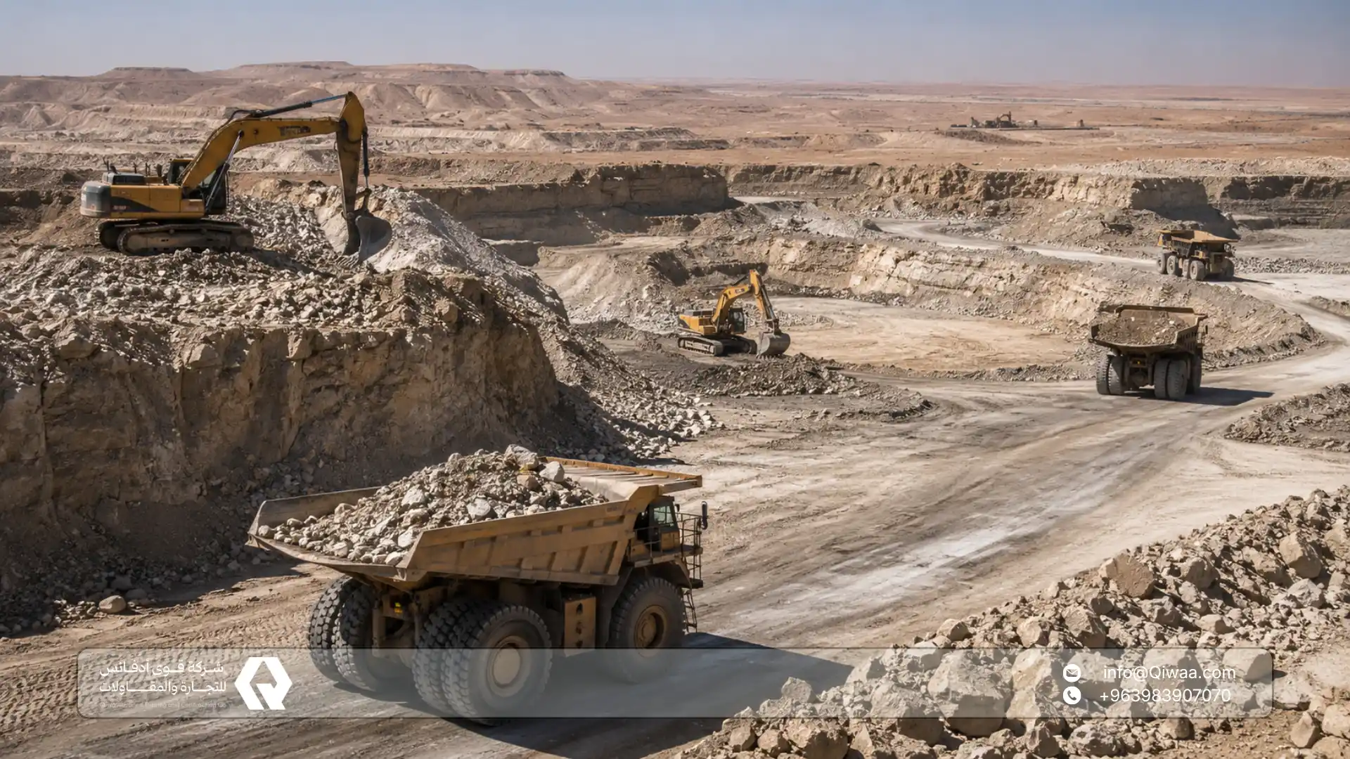 Mineral resources in Syria