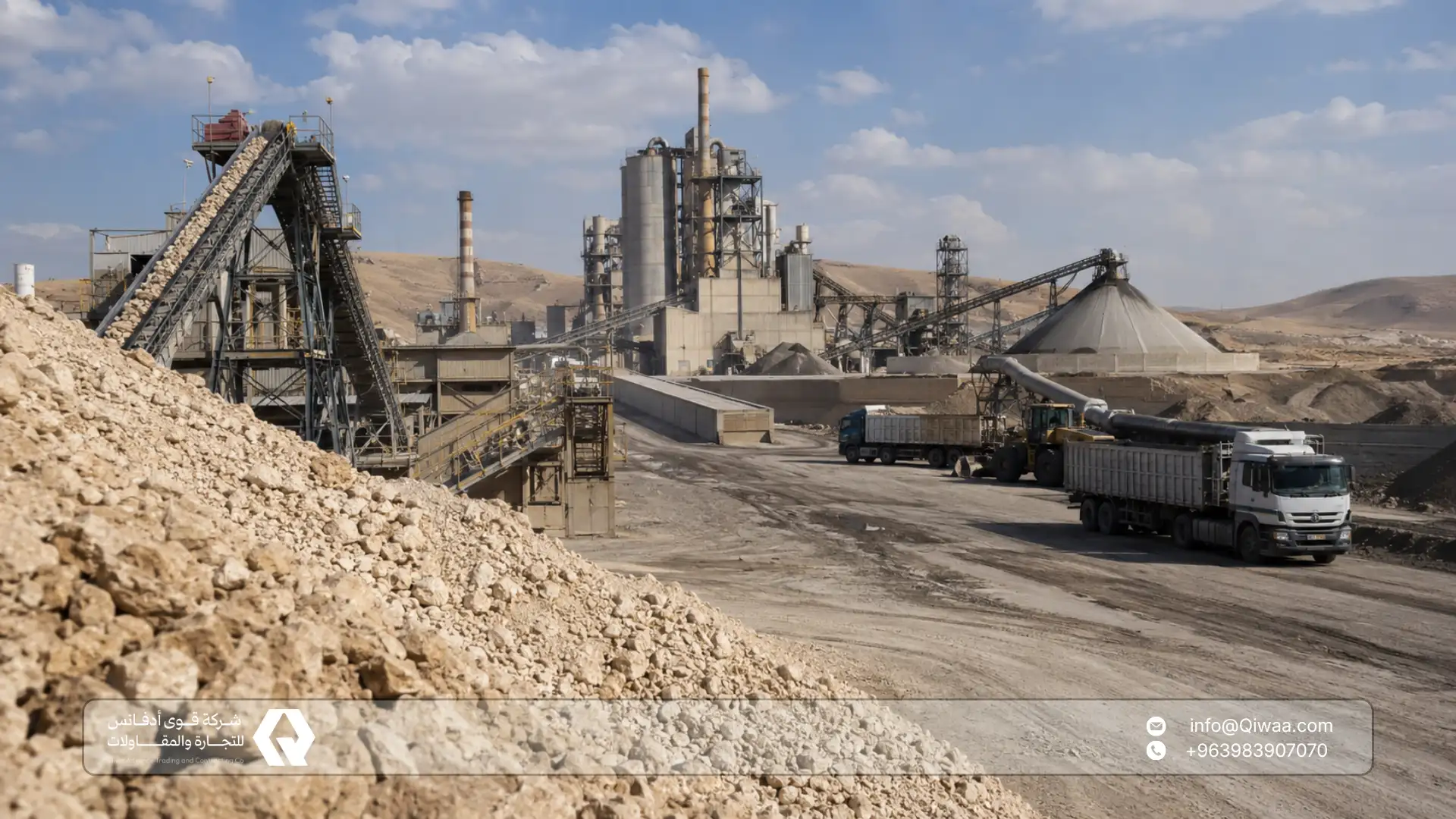 phosphate export from Syria