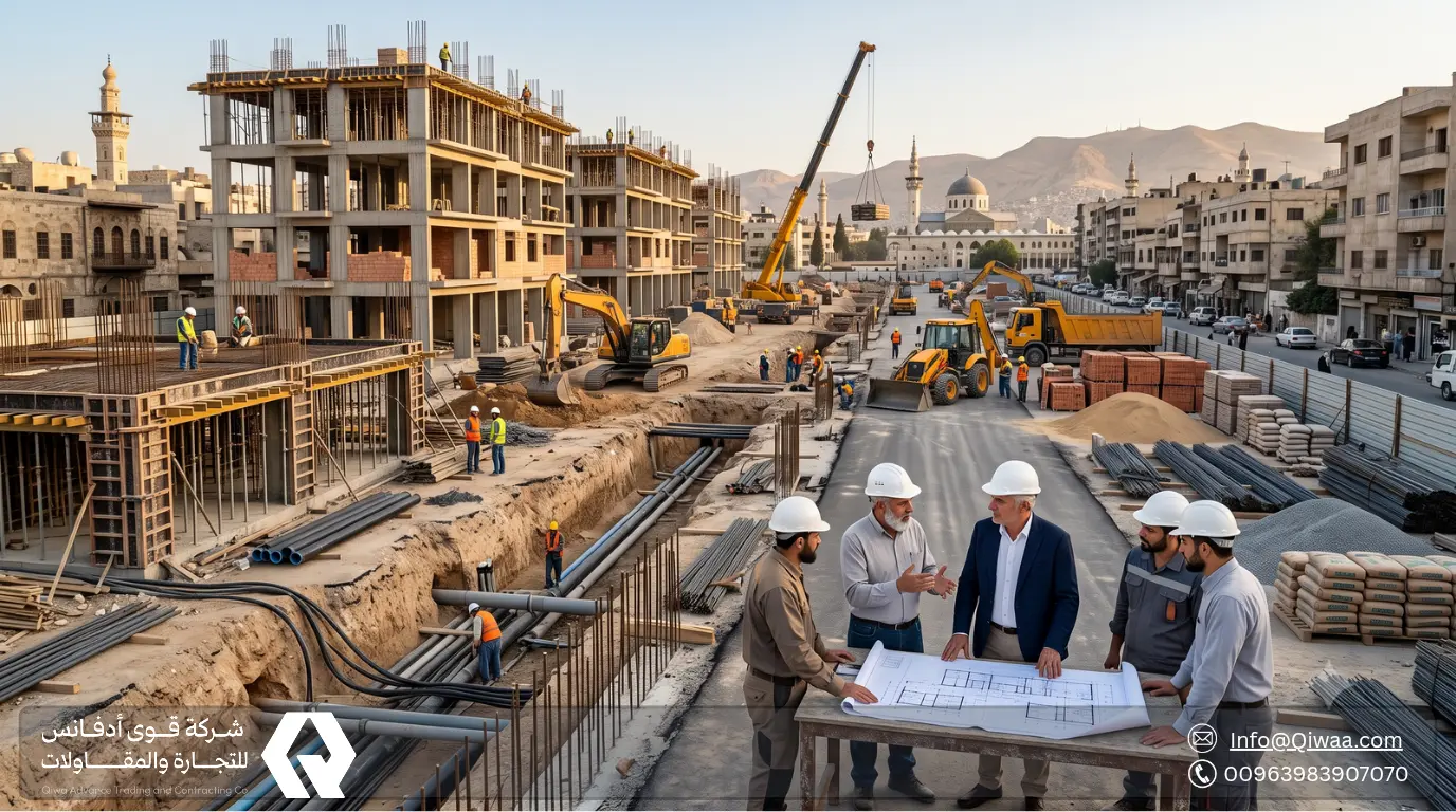 شركات المقاولات في دمشق: شركات تعهدات في دمشق