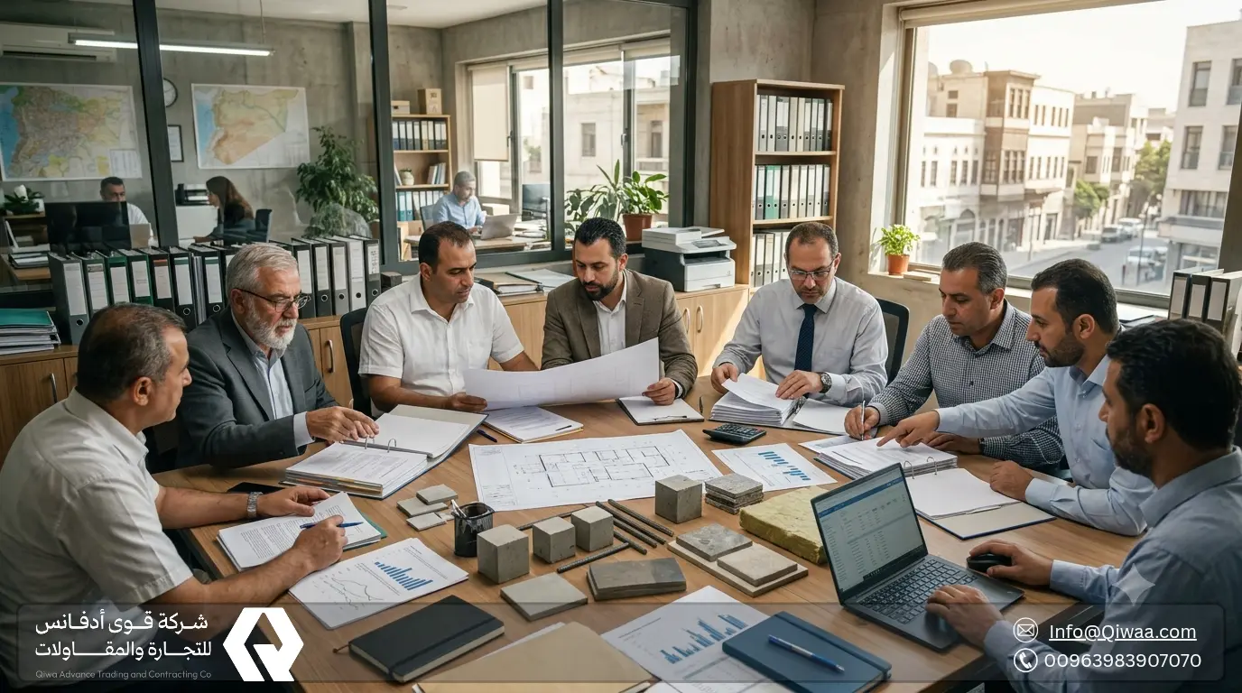 اكبر شركة مقاولات في سوريا: تنفيذ مشاريع البناء