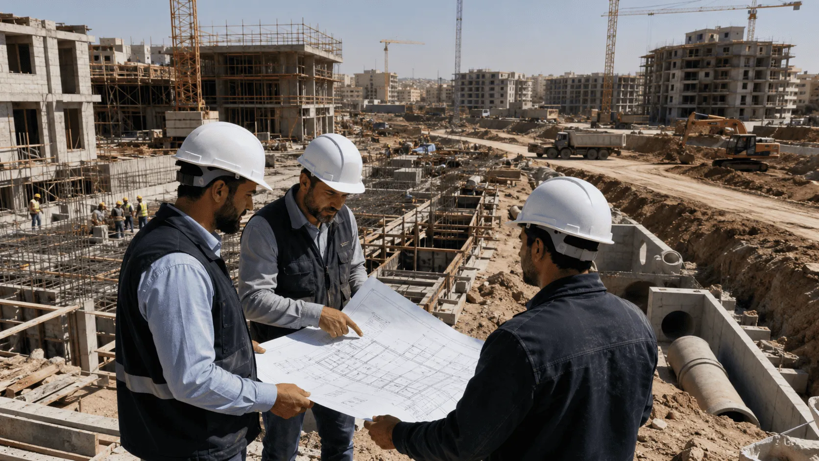 المؤسسات المشاركة في مشروع البجاع العمراني
