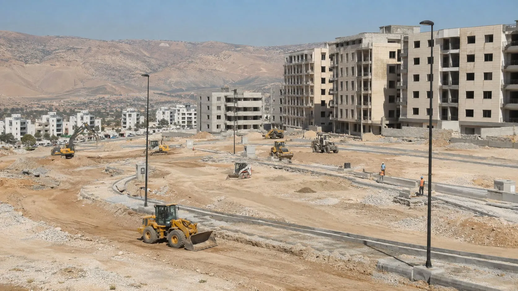 الموقع الجغرافي والامتداد العمراني لأبيات هيلز