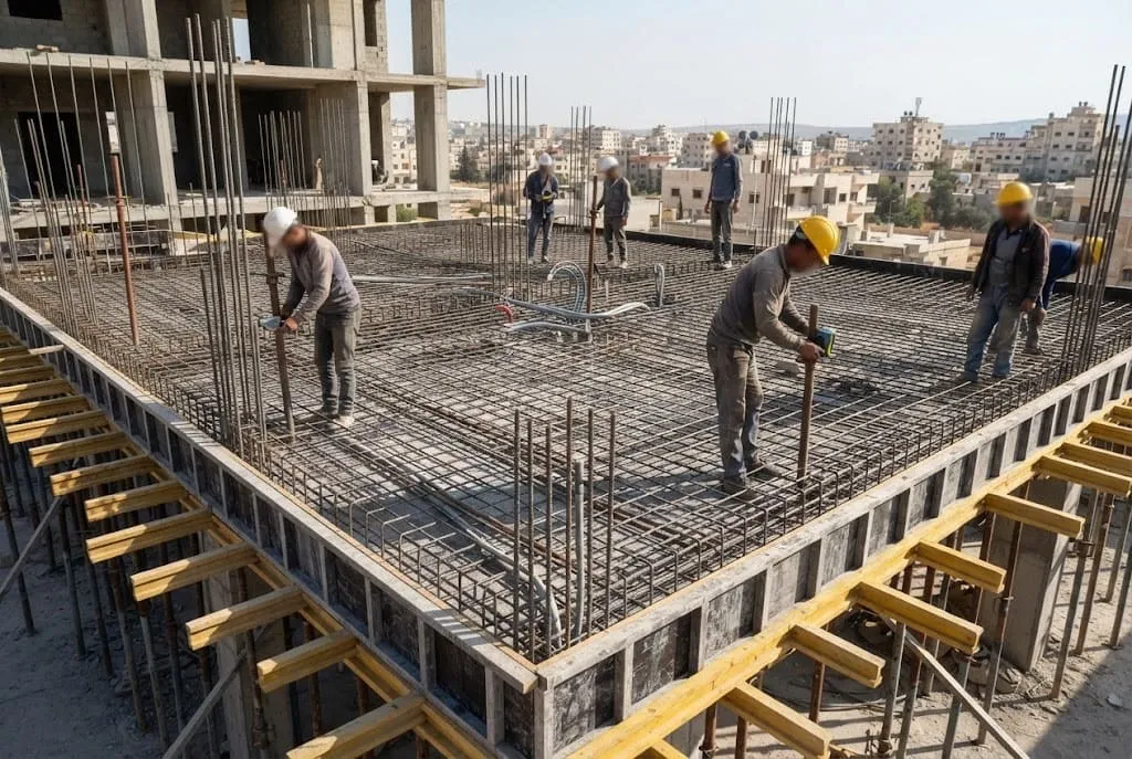 مراحل التركيب والفك الآمن للشدة الحاملة